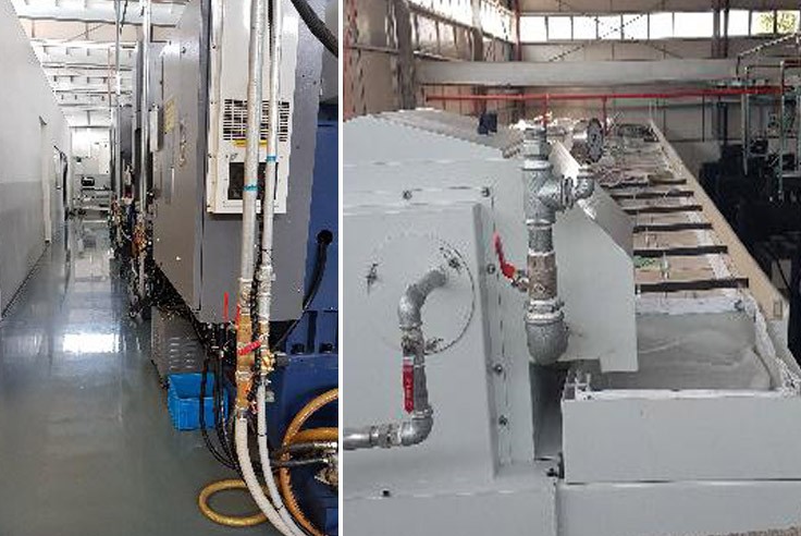 Coolant Filtration Machine Tools , Offline Central Coolant Recycling System